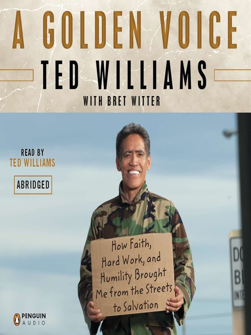 Title details for A Golden Voice by Ted Williams - Available